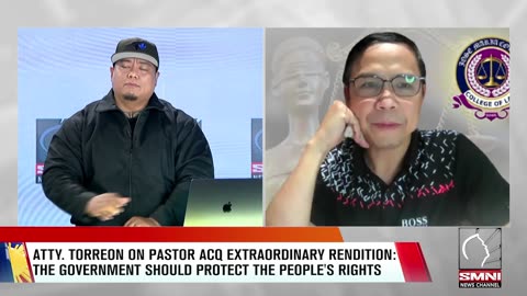 The government should protect the people's rights —Atty. Torreon on Pastor ACQ's rendition