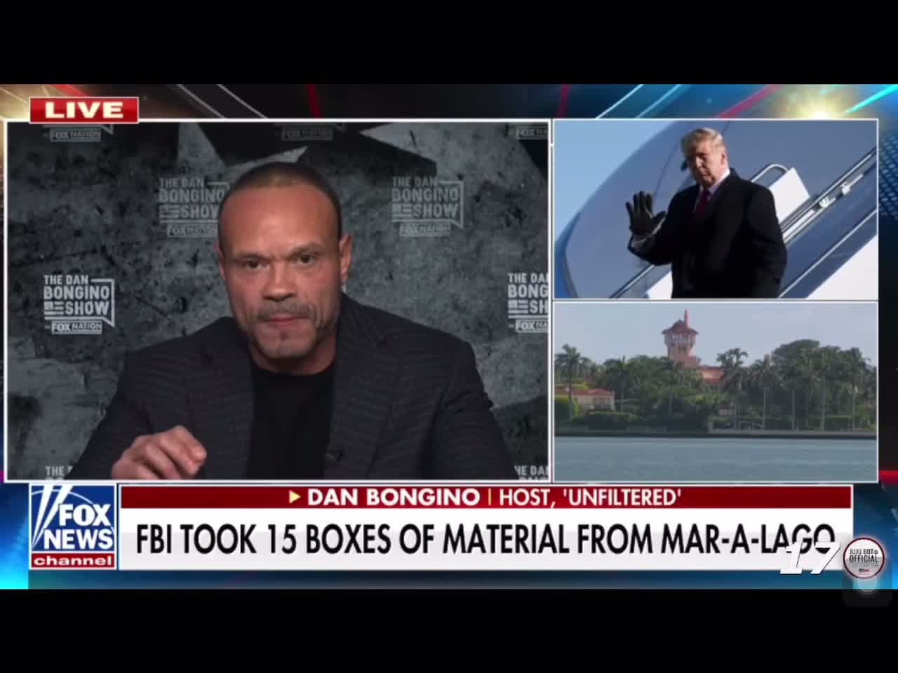 Dan Bongino says raiding The former presidents home is some Third World country bullshit.