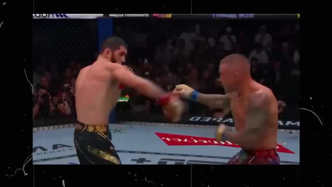 Islam Makhachev VS Dustin Poirier I Fight Highlights