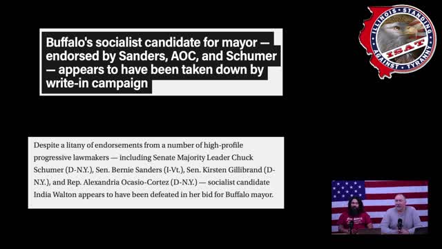 Buffalo Socialist candidate for mayor appears to have been taken down by a WRITE-IN campaign
