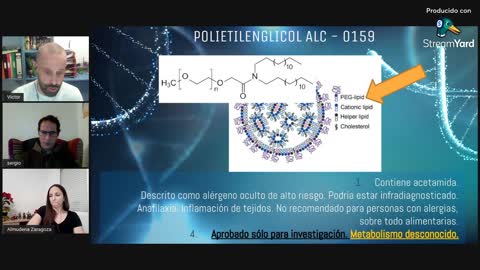 Componentes y efectos adversos