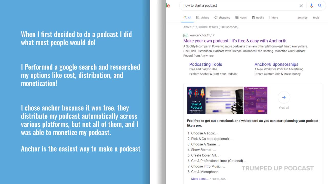 How to start a podcast