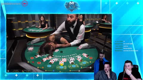 🇩🇪Doppelt geimpfter Online-Casino-Mitarbeiter hat "zerebrales Ereignis" im Livestream