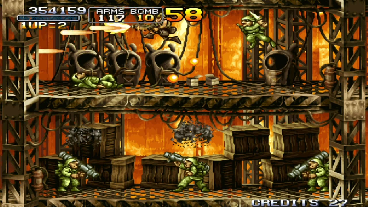 Metal Slug 3 Mission 03 #gamer #retrogaming #arcadegame #metalslug #nedeulers