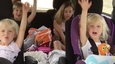 kids enjoying some music