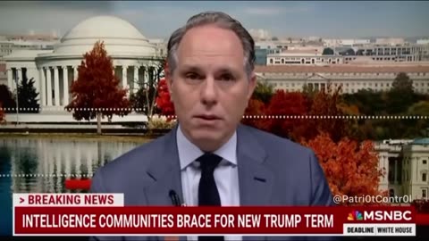 MSNBC: Jeremy Bash, 1 of the 51 intelligence officials Urges Military to Defy Trump