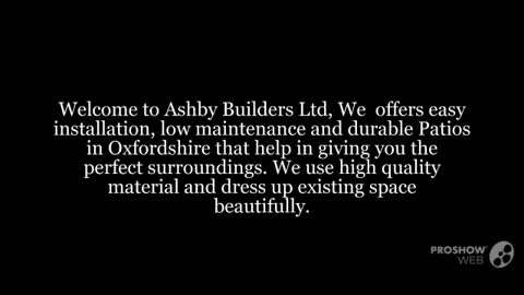 Patios Oxfordshire