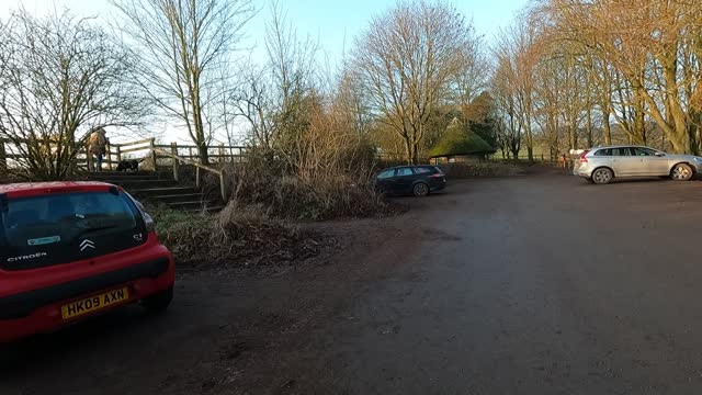 Let's Go ..hike to Danebury hill fort. Blooper