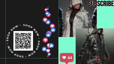 PUBG || BLACK HOODIE || JACKET