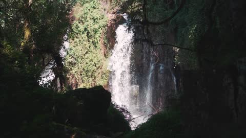 mesmerizing waterfall