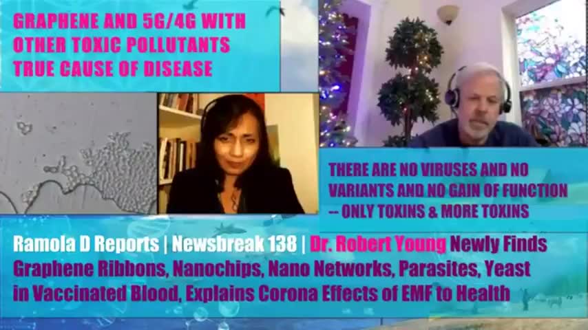 Ramola D Reports: Newsbreak 138 | Graphene Ribbons Nano Networks EMF Effects & True Cause of Disease