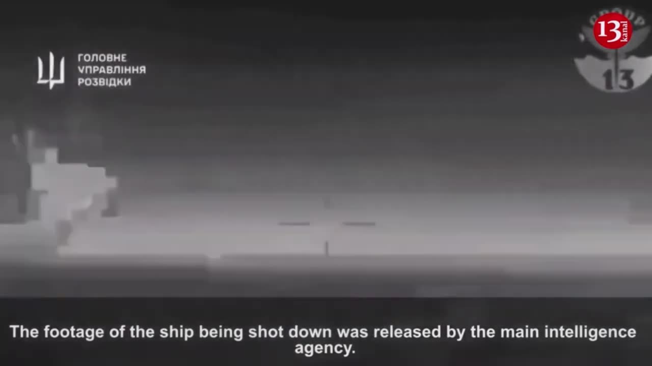 Russian servicemen capture the moment Ukrainian drones attacked a Russian ship