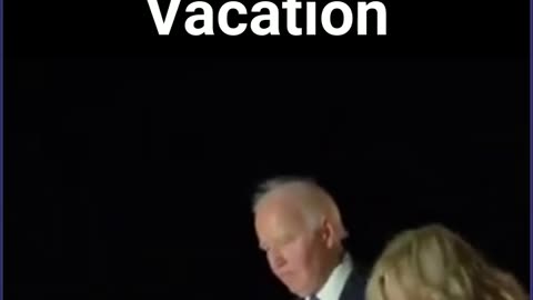 Biden Heads To Vacation