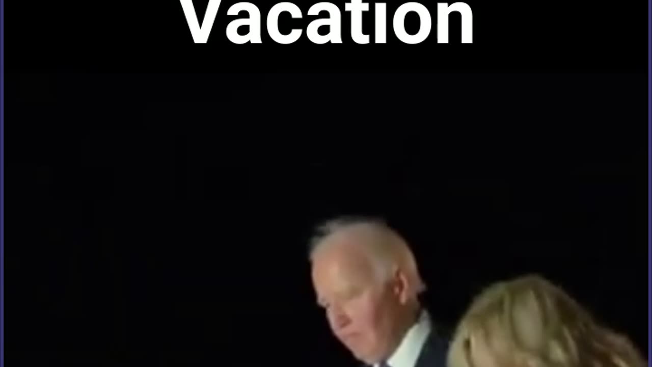 Biden Heads To Vacation