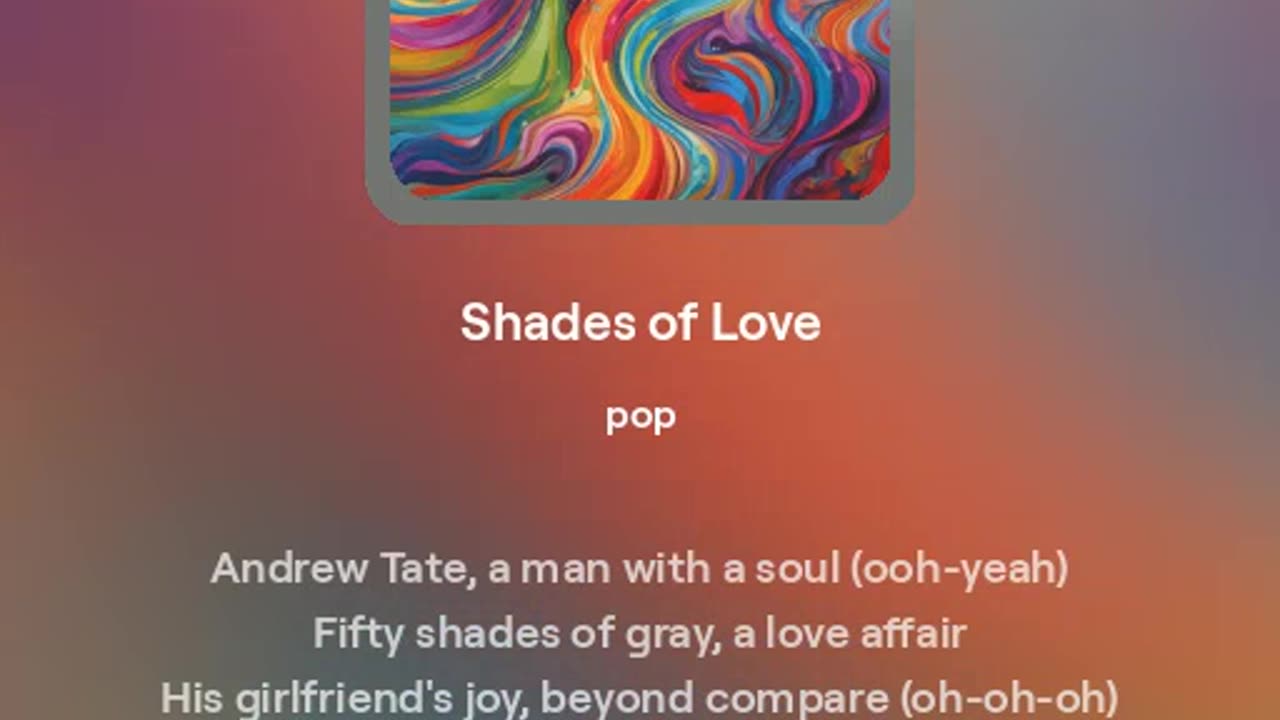 Shades of love by Top G