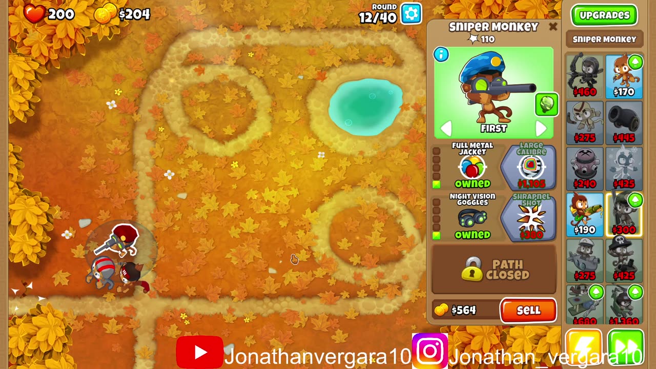 bloons tower defense gameplay