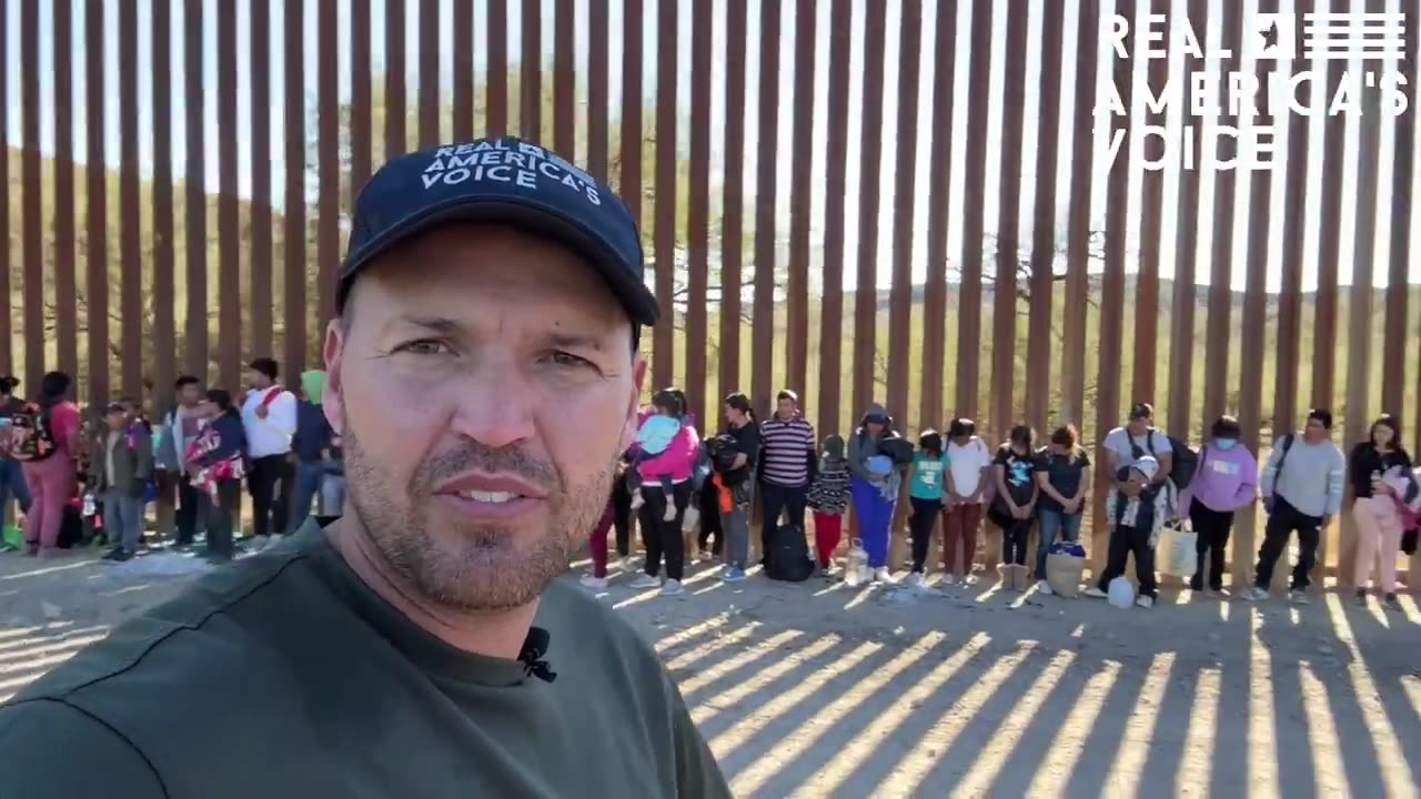 New Shocking Video of Massive Illegal Alien Invasion Location in Arizona