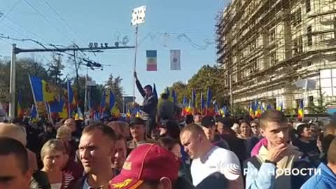 Protests are still ongoing in Moldova