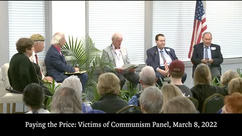 Paying the Price: Victims of Communism Panel ~ 3-8-2022