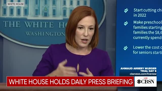 Psaki Falsely Claims Economists Still Predict Inflation Will Be Short-Term, that GOP Obstructing