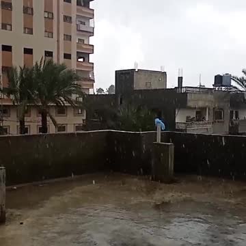 Good rains fall in Gaza City
