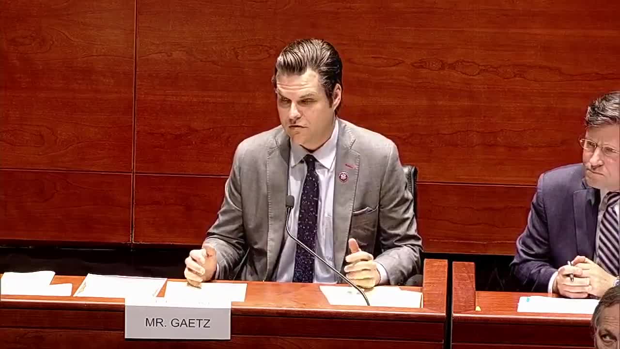 Matt Gaetz GRILLS Biden's FBI Head Over the Covid Coverup Until Dem Nadler Unfairly Cuts Him Off