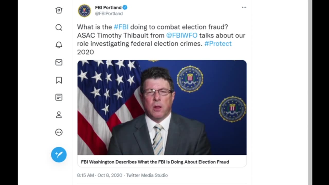 FBI Agent Tibeault Who Hid The Laptop....