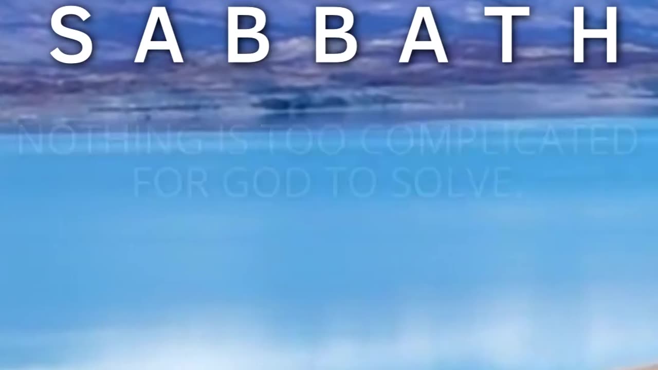 HAPPY SABBATH