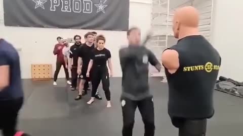 Foot flag technique