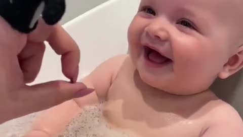 Baby 😜funny video so lovely smiles😸