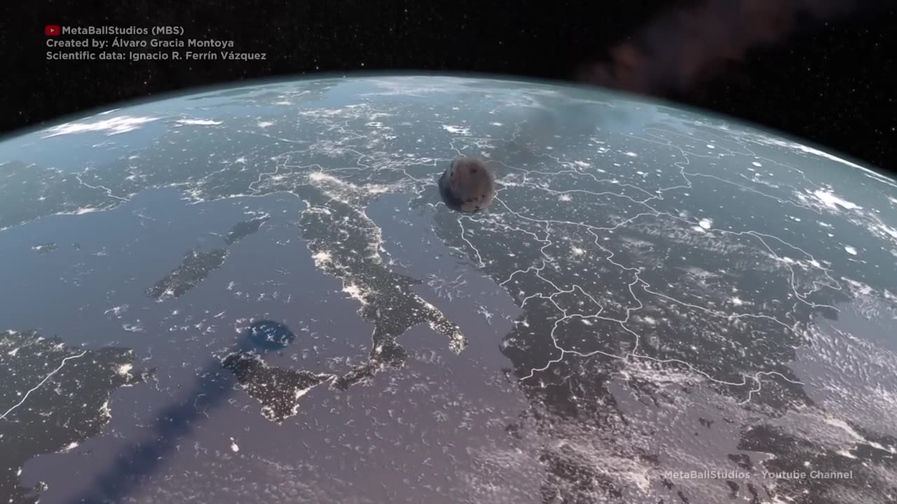 ASTEROID IMPACT Comparison 🌑💥