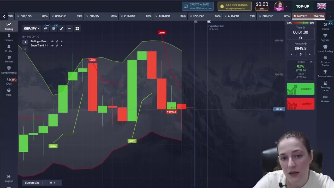 Pocketoption trading system