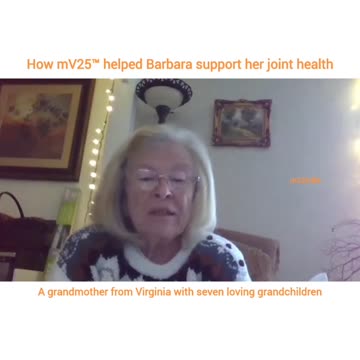 How mV25™ Helped Barbara Reconnect with Her Grandkids