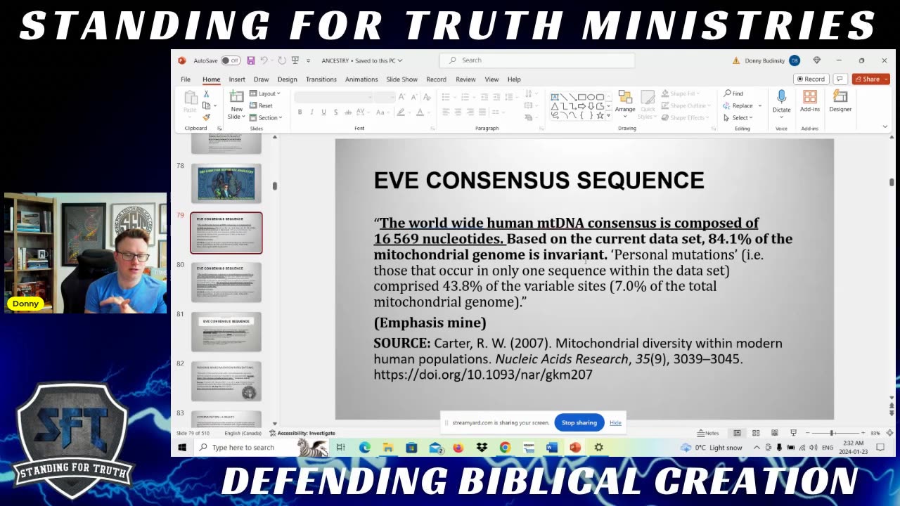 Incredible Evidence for Biblical Creation - Responding to SciManDan on Adam & Eve