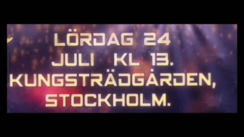 Lördag 24 juli kl 13 ses vi i Kungsträdgården