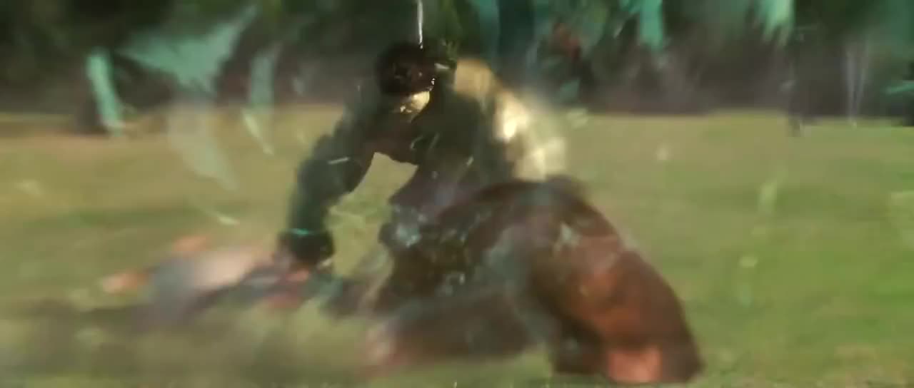 The Incredible Hulk - Hulk vs General Ross's Forces