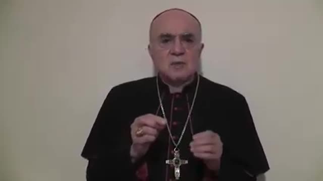 (12 SETTEMBRE 2022) - “MONSIGNOR CARLO MARIA VIGANO’ BENEDICE LE PIAZZE DEL DISSENSO!!”😇💖👍