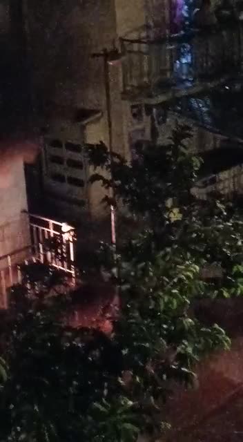 Incendio en Barrio Bicentenario