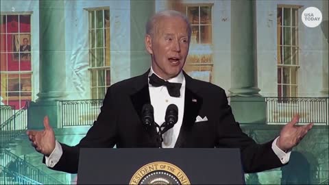 Watch Joe Biden Roasts Donald Trump and Himself at Correspondents' Dinner