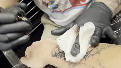 Jesus Crown of Thorns Tattoo with Jason Phillips pt 1