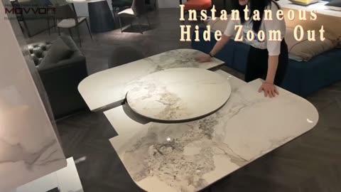 Revolutionize Your Dining Experience with the Ultimate Turntable Table!