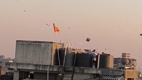 Happy uttarayan#kite festival