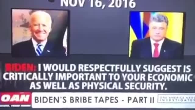 Leaked Biden Audio In Reference To Ukraine