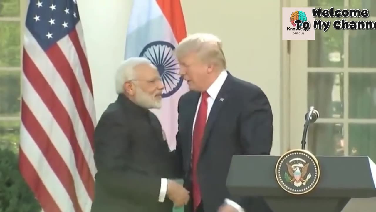 Donald Trump and handshakes