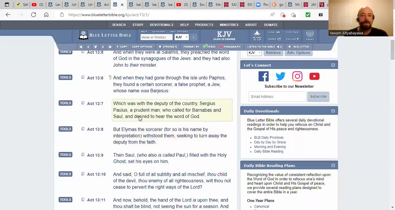 Rebuke for FOPE (for our peoples error) and "so-called elder Lahab"