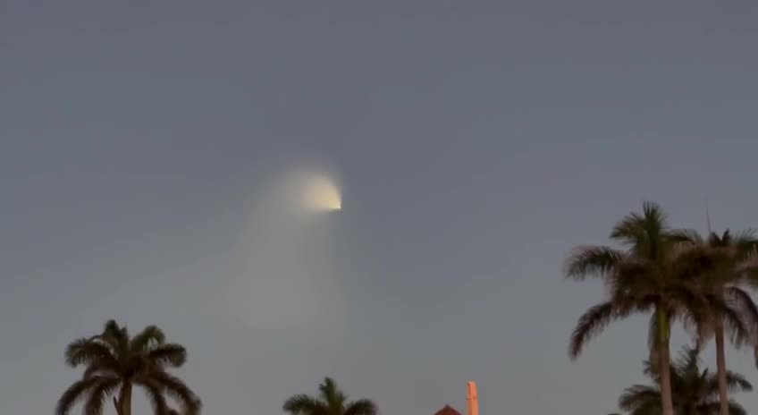 Strange phenomenon over Mar-o-Largo