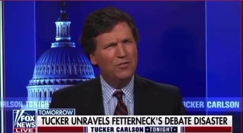 "Holy Smokes!" – Tucker Reacts to Fetterman/Oz Debate