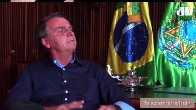 Presidente Bolsonaro faz um esclarecimento hediondo