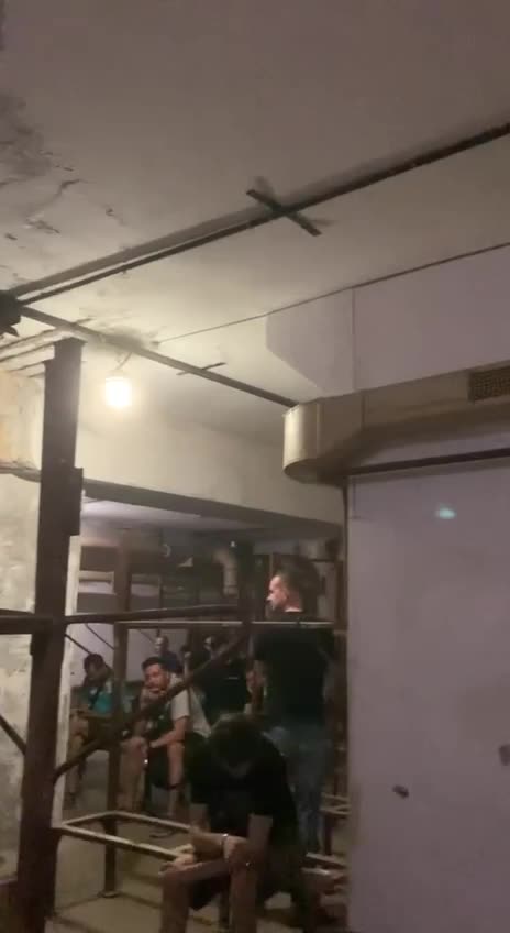 Ukrainian Conscripts Locked Up in a Basement Somewhere in Kiev