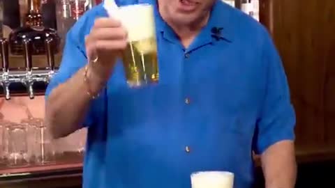 Proper way to pour a beer 🍺